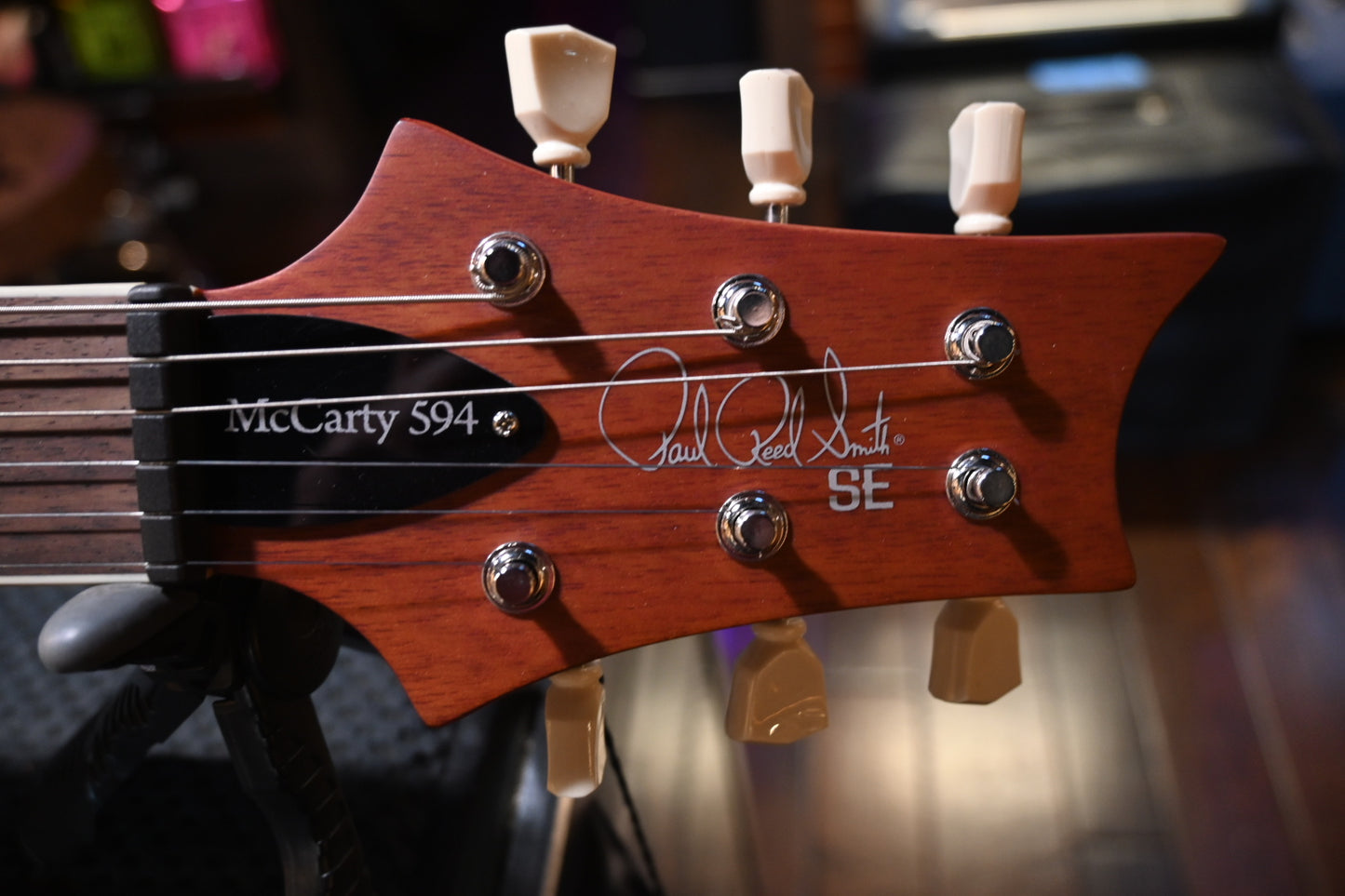 PRS SE “Exotic” McCarty 594 Laurel Burl Limited Edition - Vintage Sunburst Guitar #1496