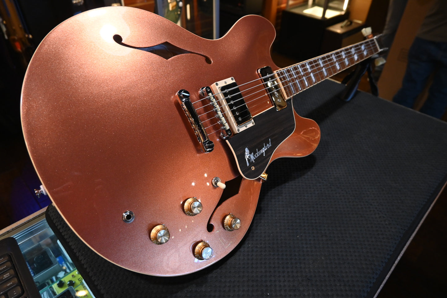 Josh Williams Guitars Mockingbird 2023 - Sparkle Burgundy Guitar #286 - Danville Music