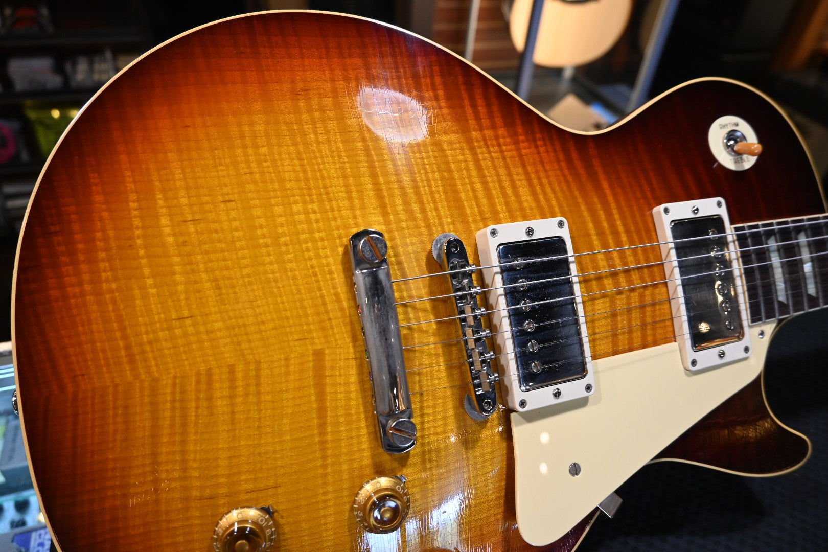 Gibson Custom Shop 1959 Les Paul Standard Reissue Murphy Lab Ultra Light Aged - Factory Burst Guitar #4447 USED - Danville Music