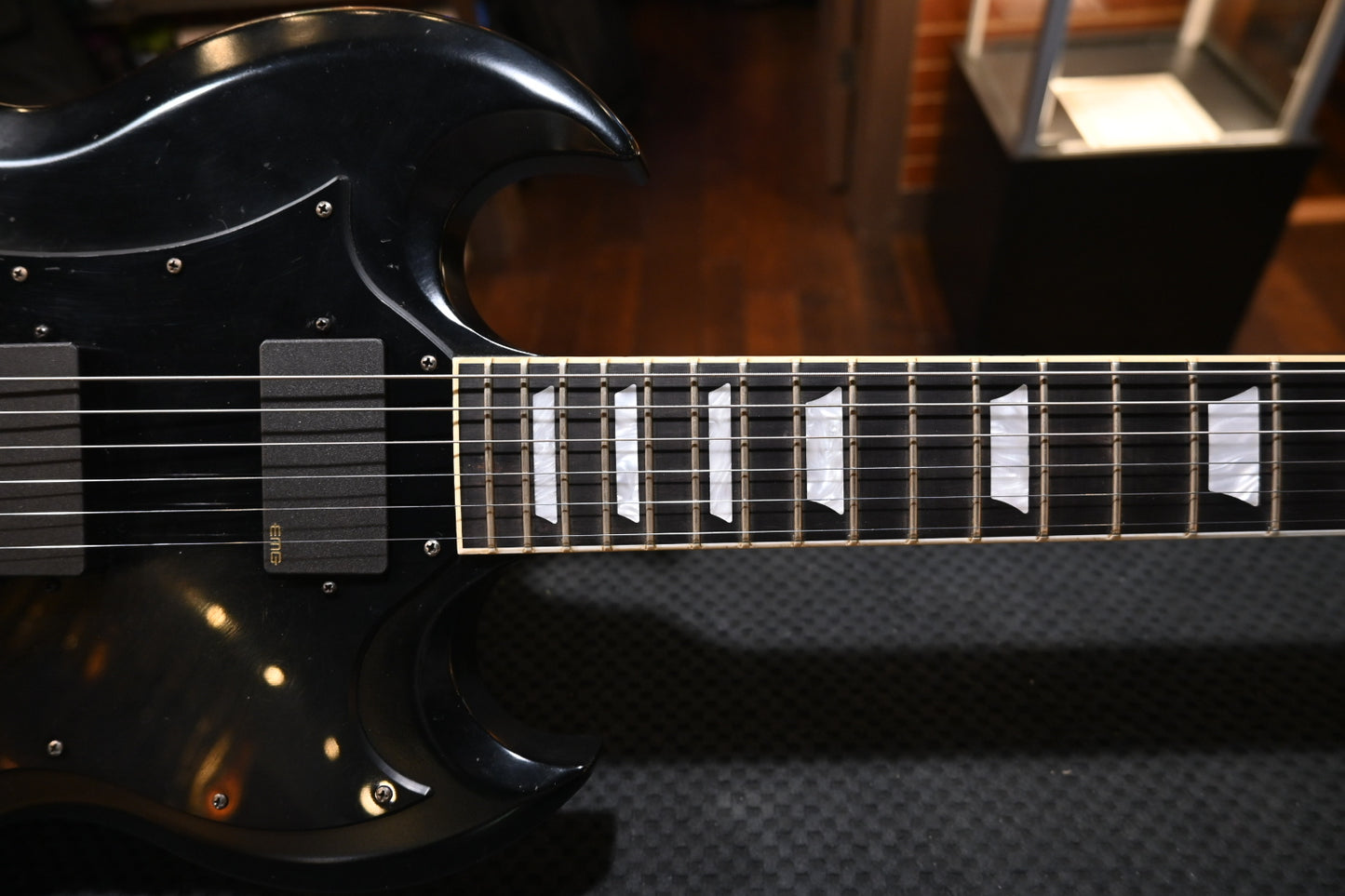 Gibson SG 60’s Re-issue 2007 Week 32 Guitar if the Week Stoptail - Black #0560 PRE-OWNED - Danville Music