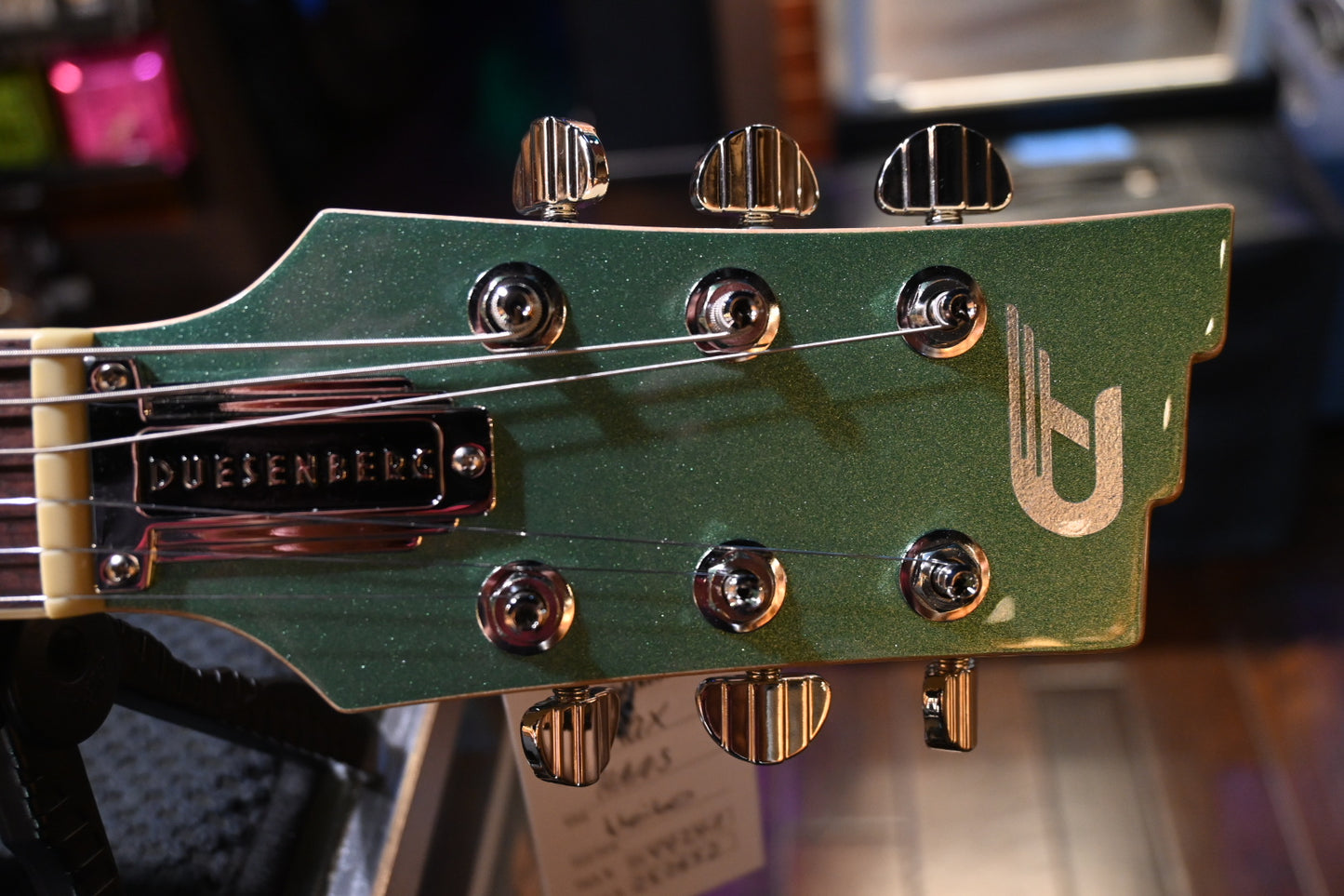 Duesenberg Duo-Tone Starplayer TV - Catalina Harbor Green Guitar #2652