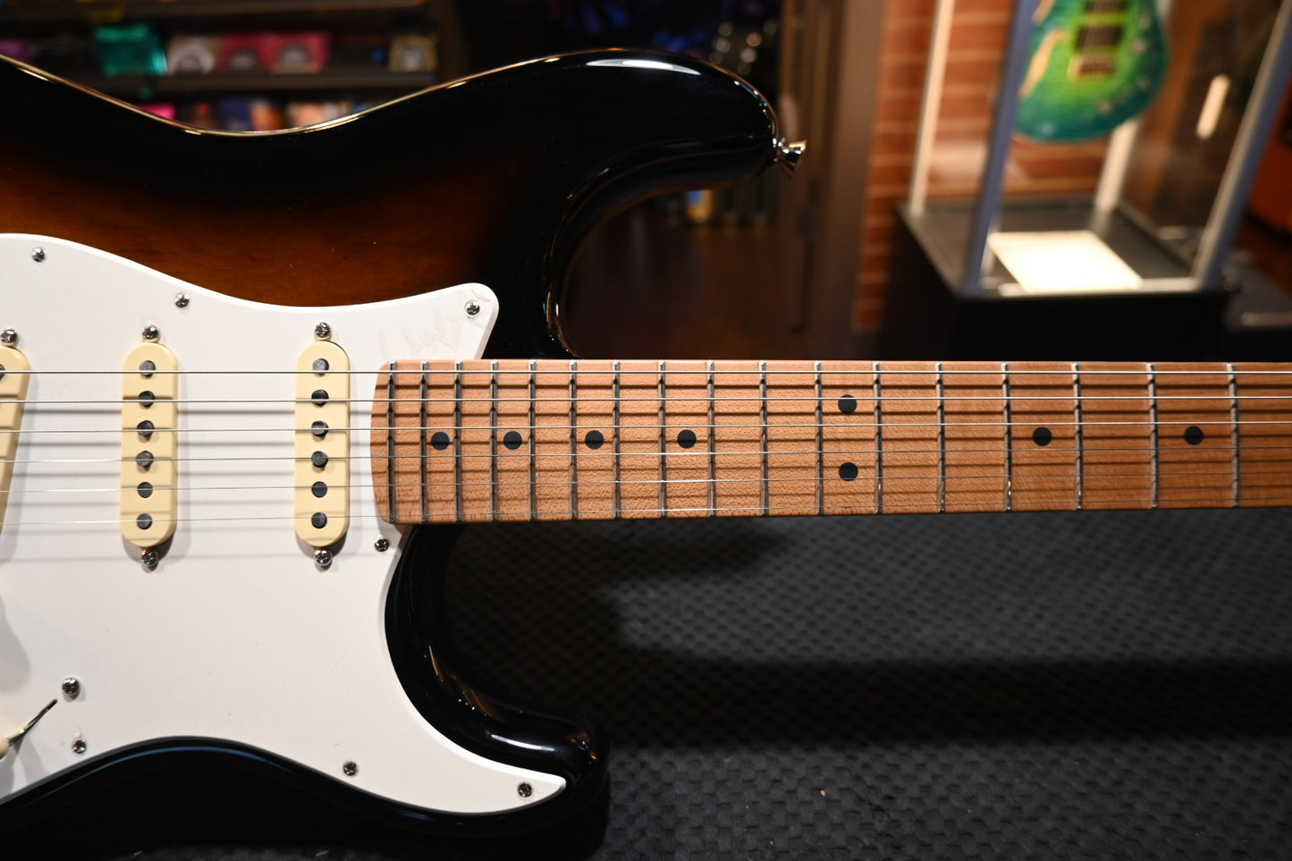 Fender Dealer Exclusive American Professional II Stratocaster Roasted Maple Neck Custom Shop Pickups - 2-Color Sunburst Guitar #3469 - Danville Music