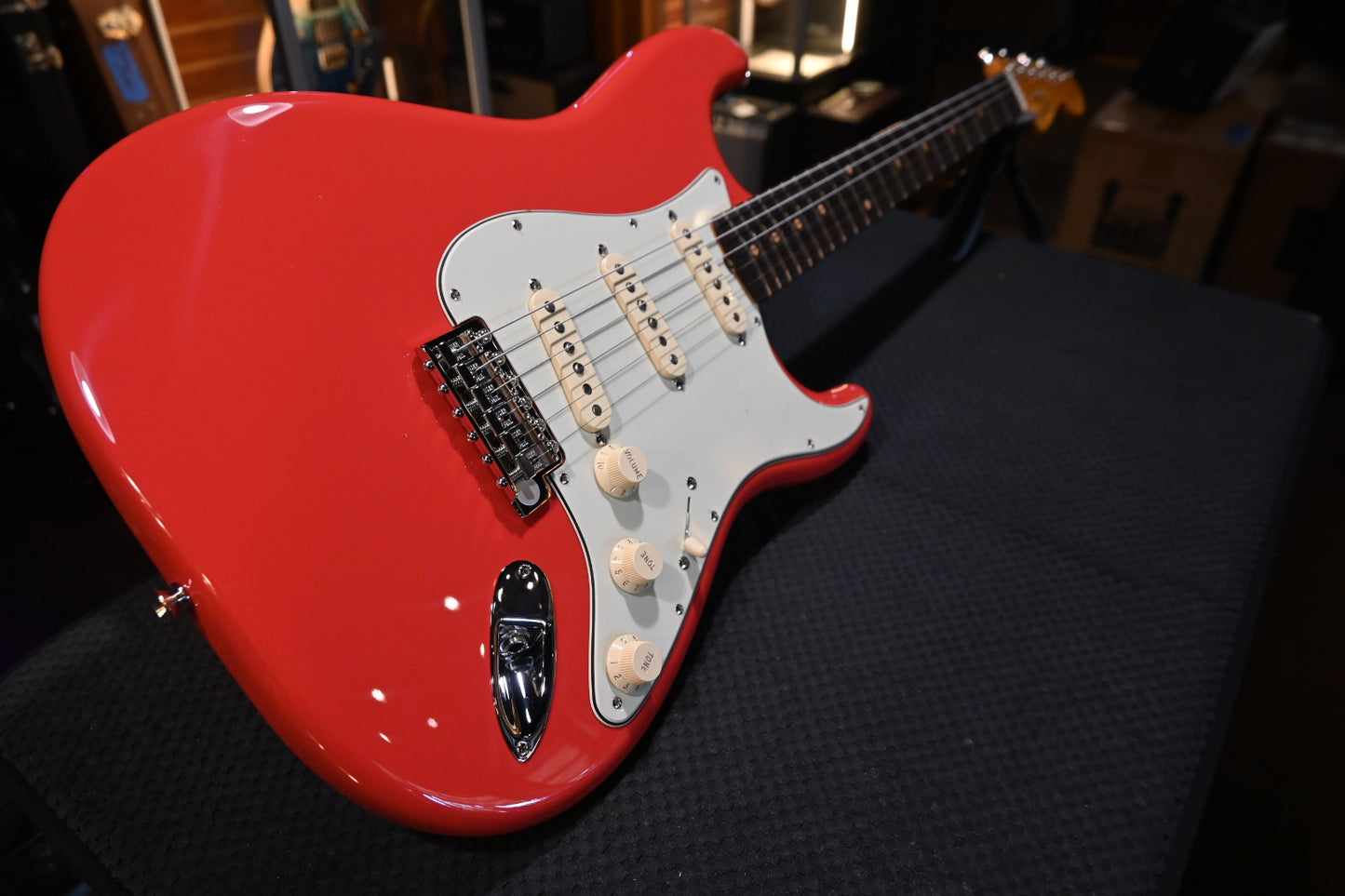 Fender Dealer Exclusive American Vintage II 1961 Stratocaster - Fiesta Red Guitar #8032
