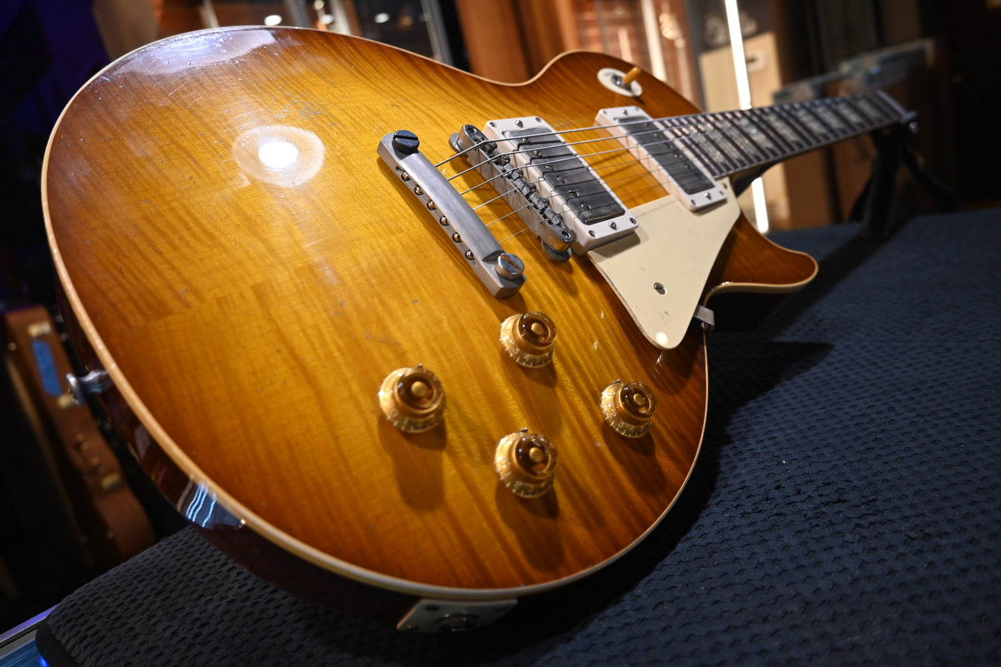 Gibson Custom Shop 1959 Les Paul Standard Reissue Murphy Lab Heavy Aged - Golden Poppy Burst Guitar #3877