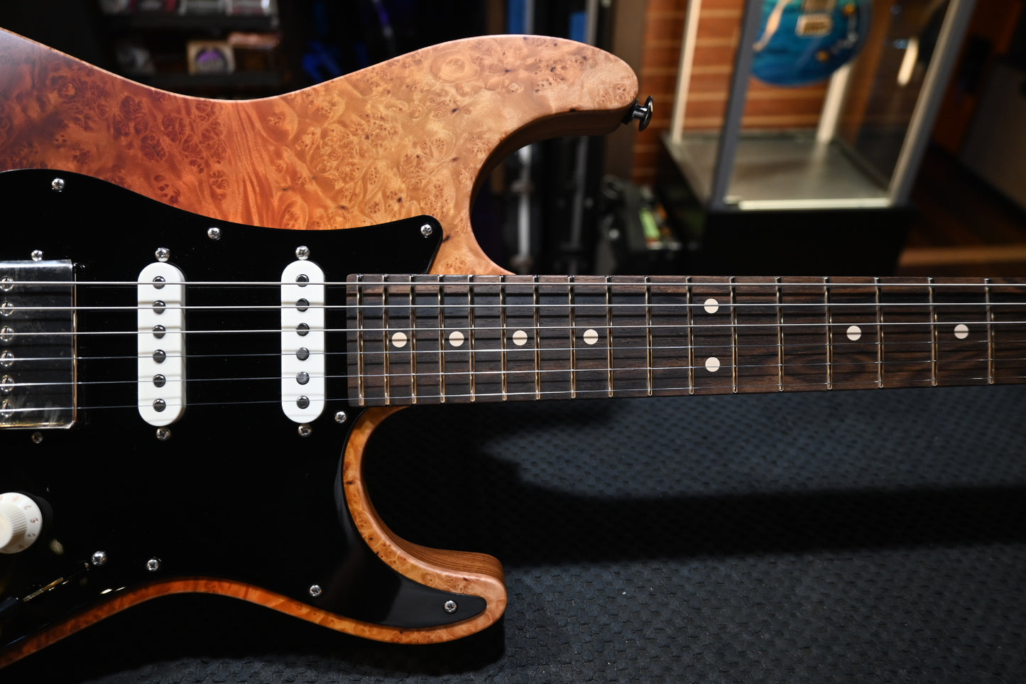 Suhr Custom Standard Maple Burl - Desert Gradient Guitar #1220 - Danville Music