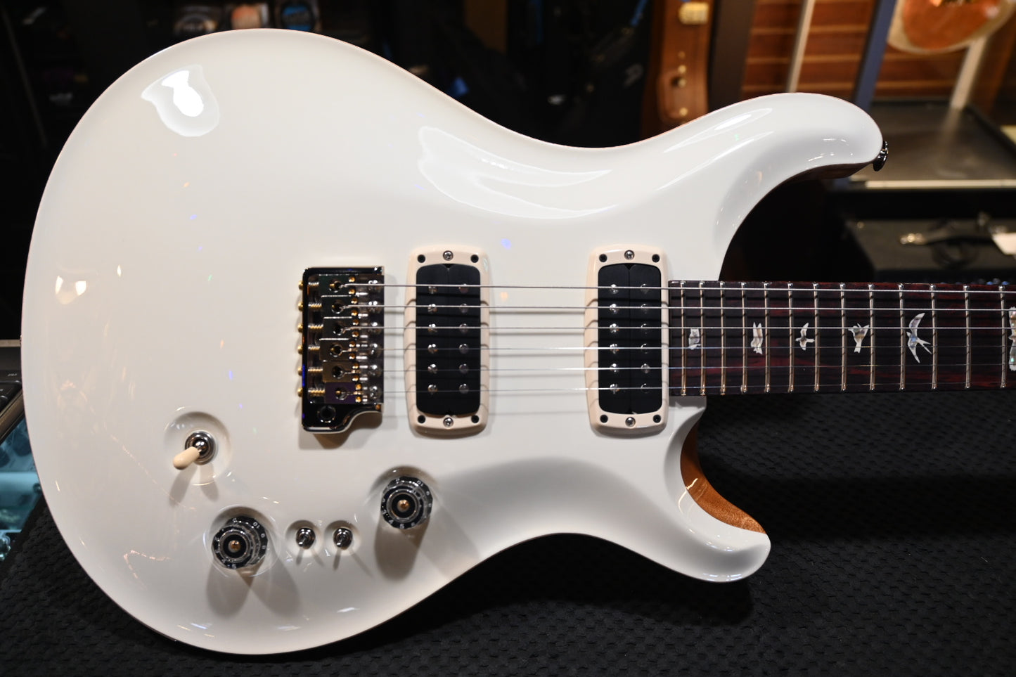 PRS Custom 24-08 - Antique White Guitar #5298 - Danville Music