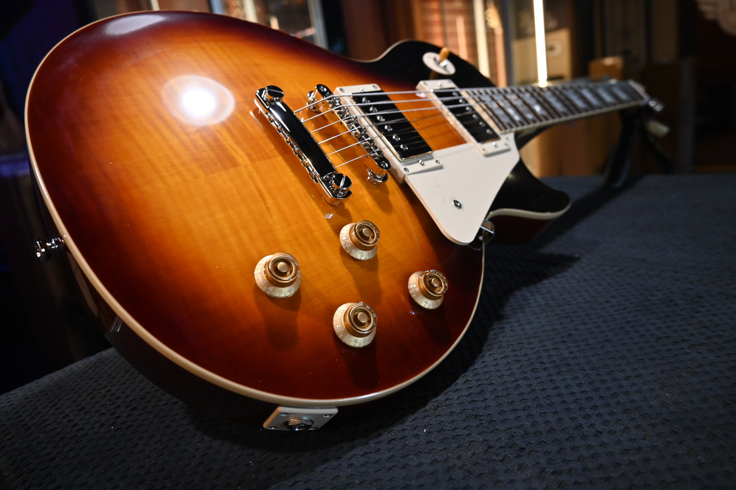 Epiphone Inspired by Gibson Custom 1959 Les Paul Standard Reissue - Washed Bourbon Burst Guitar #0100 - Danville Music