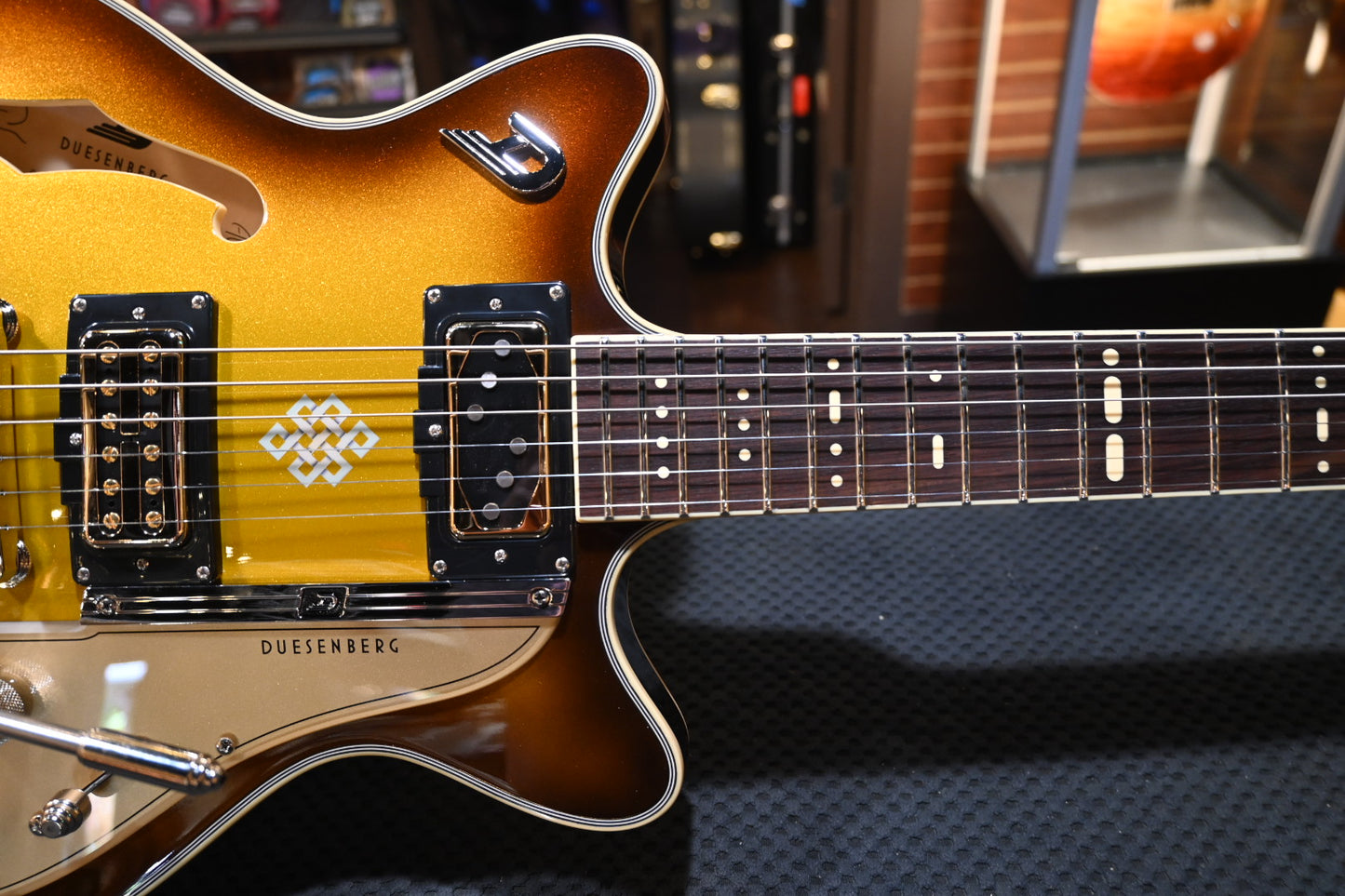 Duesenberg Alliance Series Joe Walsh Signature - Gold Burst Guitar #2433 - Danville Music