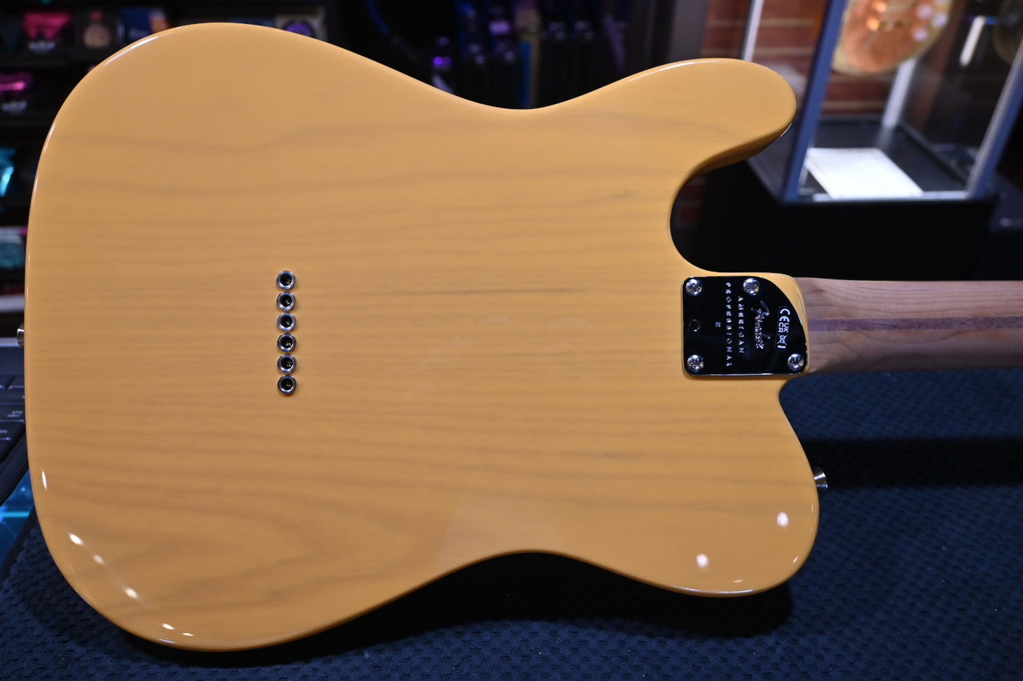 Fender Dealer Exclusive American Professional II Roasted Maple Neck Custom Shop Pickups - Butterscotch Blonde #3659 - Danville Music