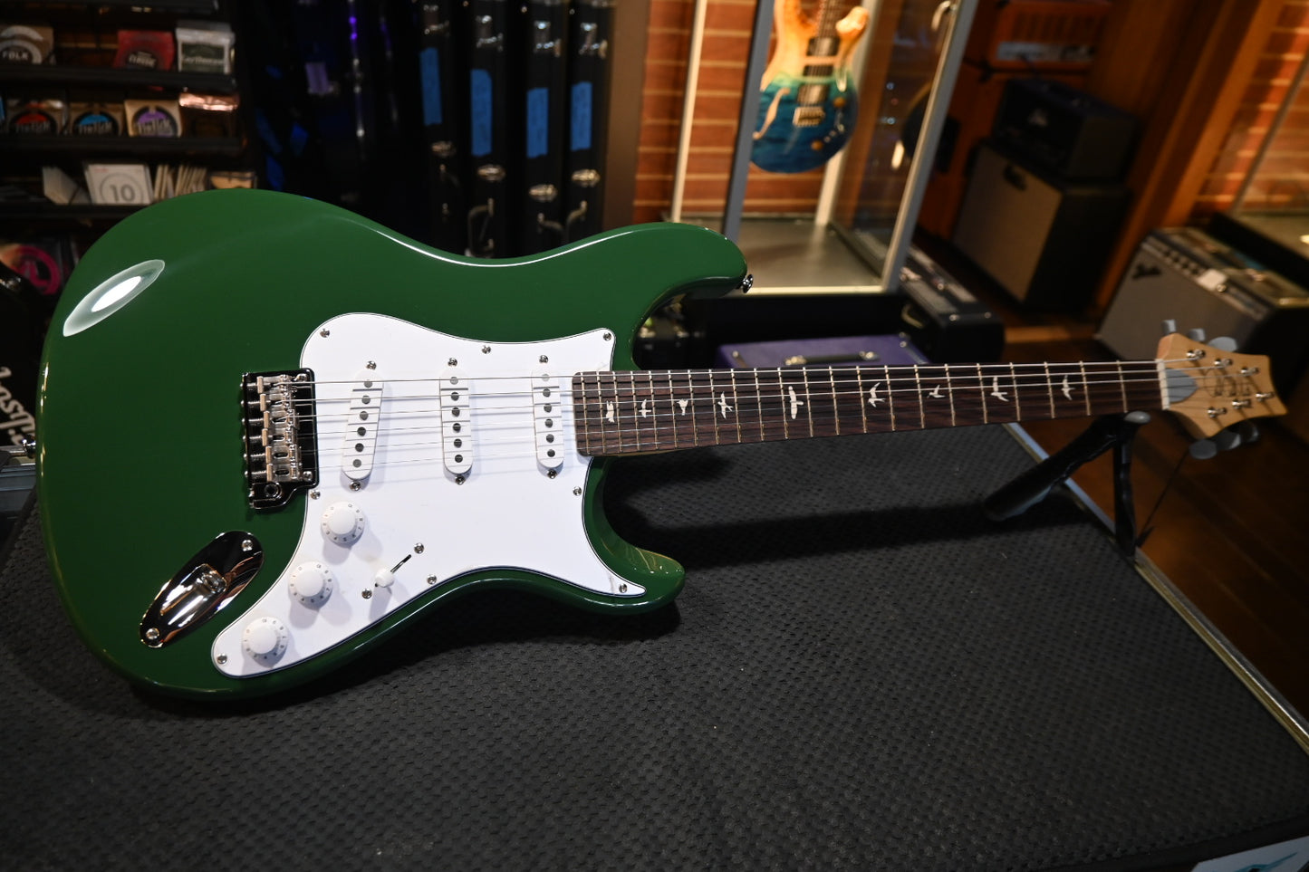 PRS SE Silver Sky - Laurel Green Guitar #7511 - Danville Music