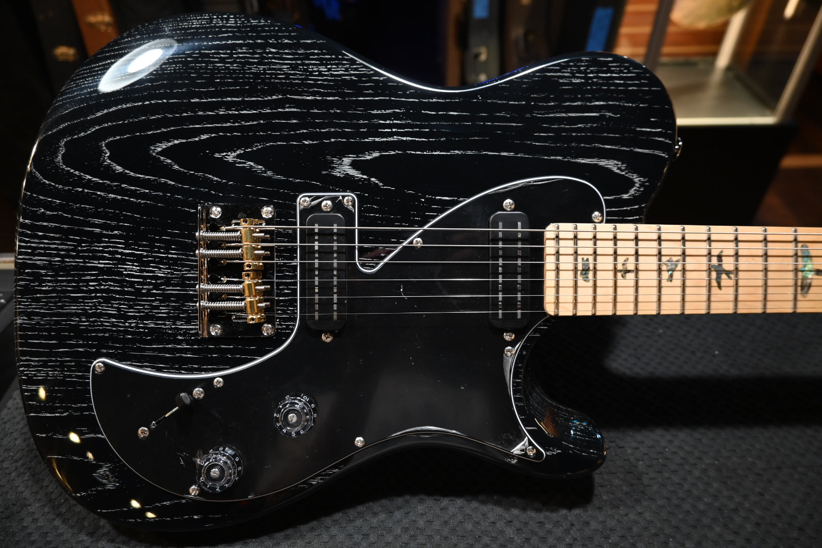 PRS SE NF53 Black Doghair Guitar 3233 | Danville Music