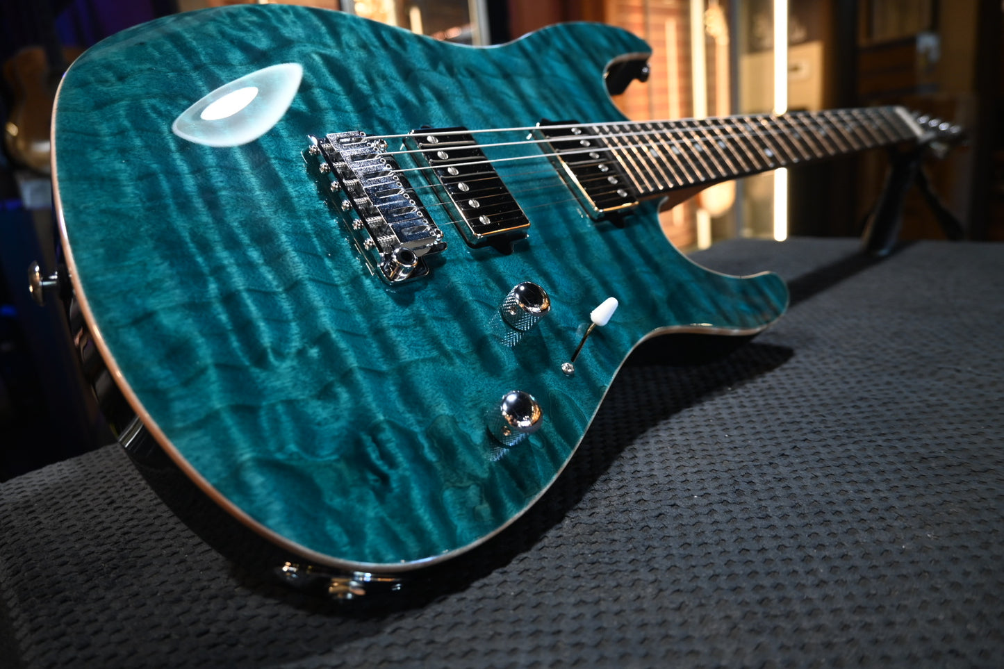 Suhr Custom Modern - Trans Teal Guitar #6271 USED