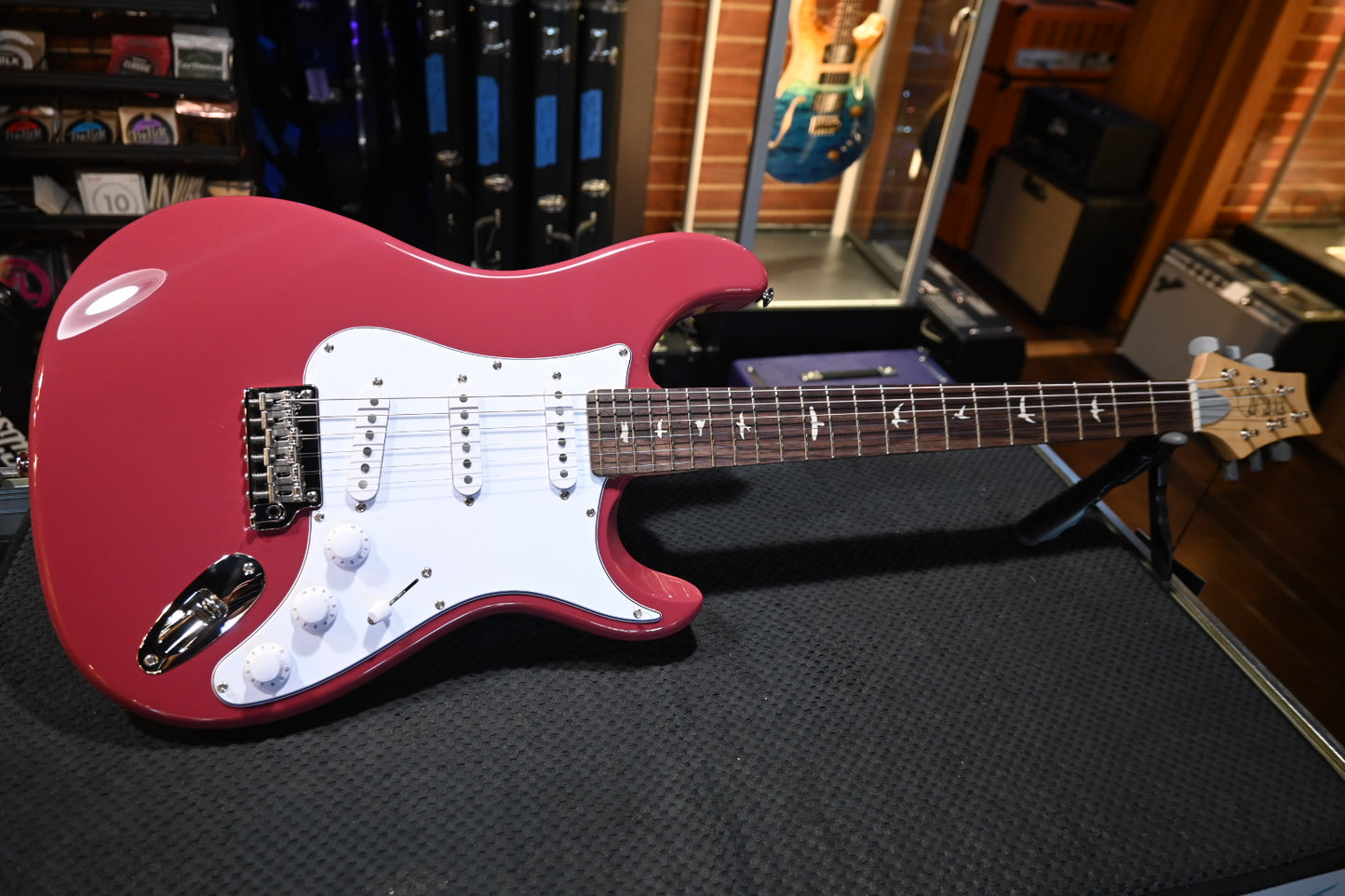 PRS SE Silver Sky - Derby Red Guitar #9941 - Danville Music