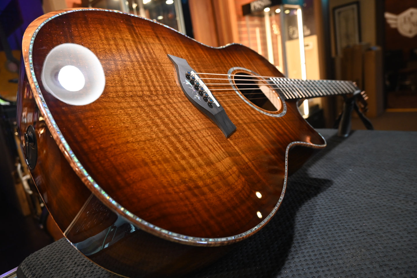 Taylor Custom GA Grand Auditorium Figured Walnut “The Queen” Catch #47 Guitar #5047