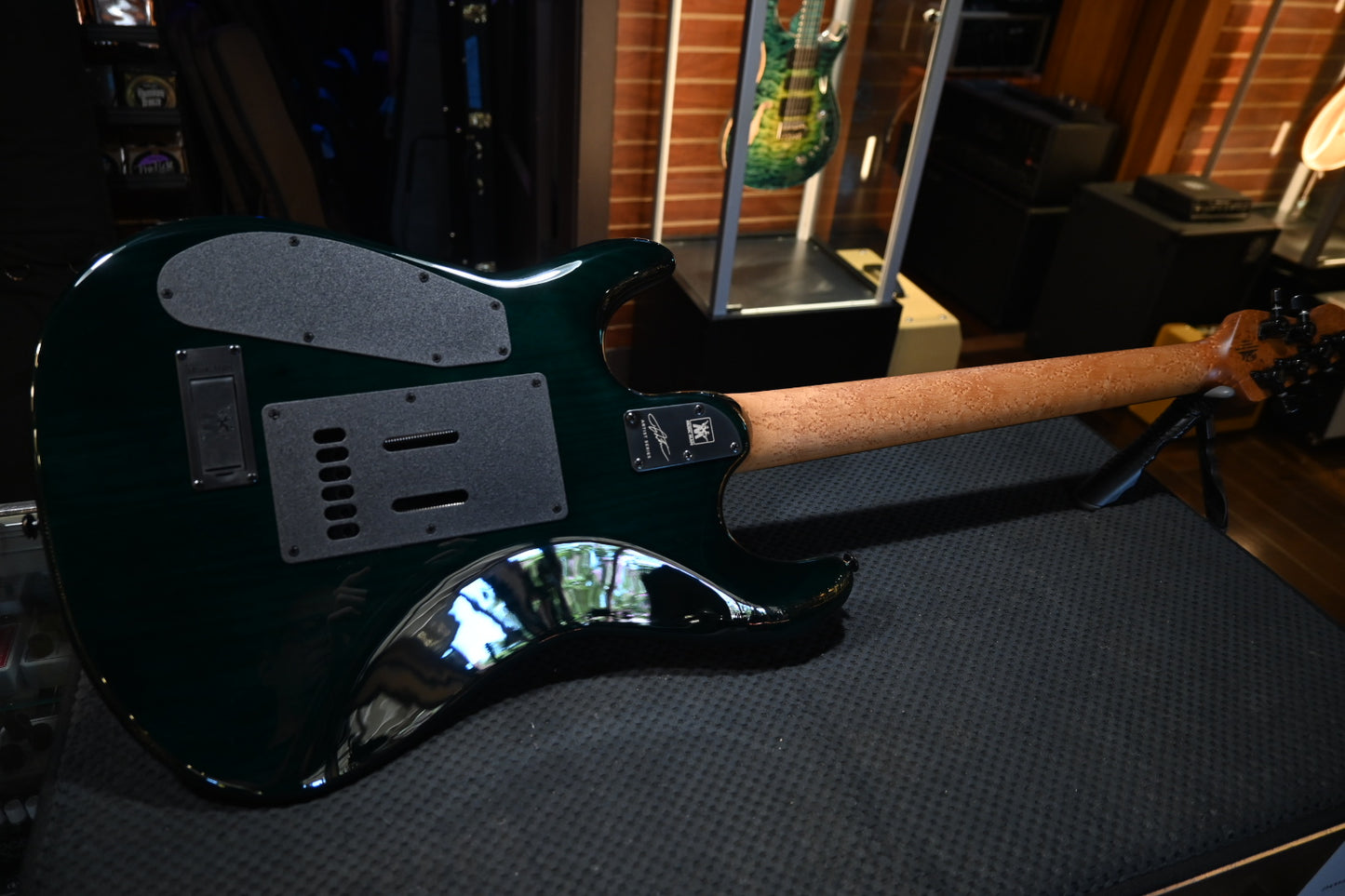 Music Man Jason Richardson Cutlass HT - Kokiri Forest Guitar #0933 - Danville Music