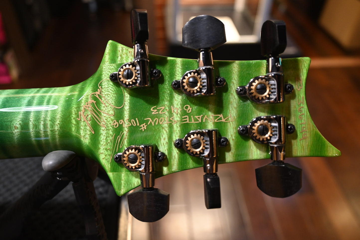 PRS Private Stock Special Semi-Hollow Gothic - Laguna Glow Guitar #10568 - Danville Music