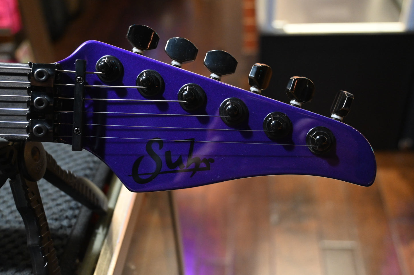 Suhr Custom Standard - Candy Cobalt Purple Guitar #2W5G - Danville Music