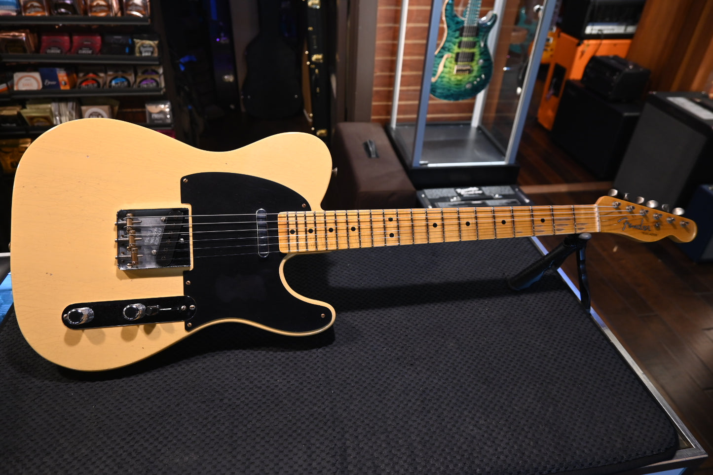 Fender Custom Shop LTD 1951 Telecaster Journeyman - Nocaster Blonde Guitar #5200 - Danville Music