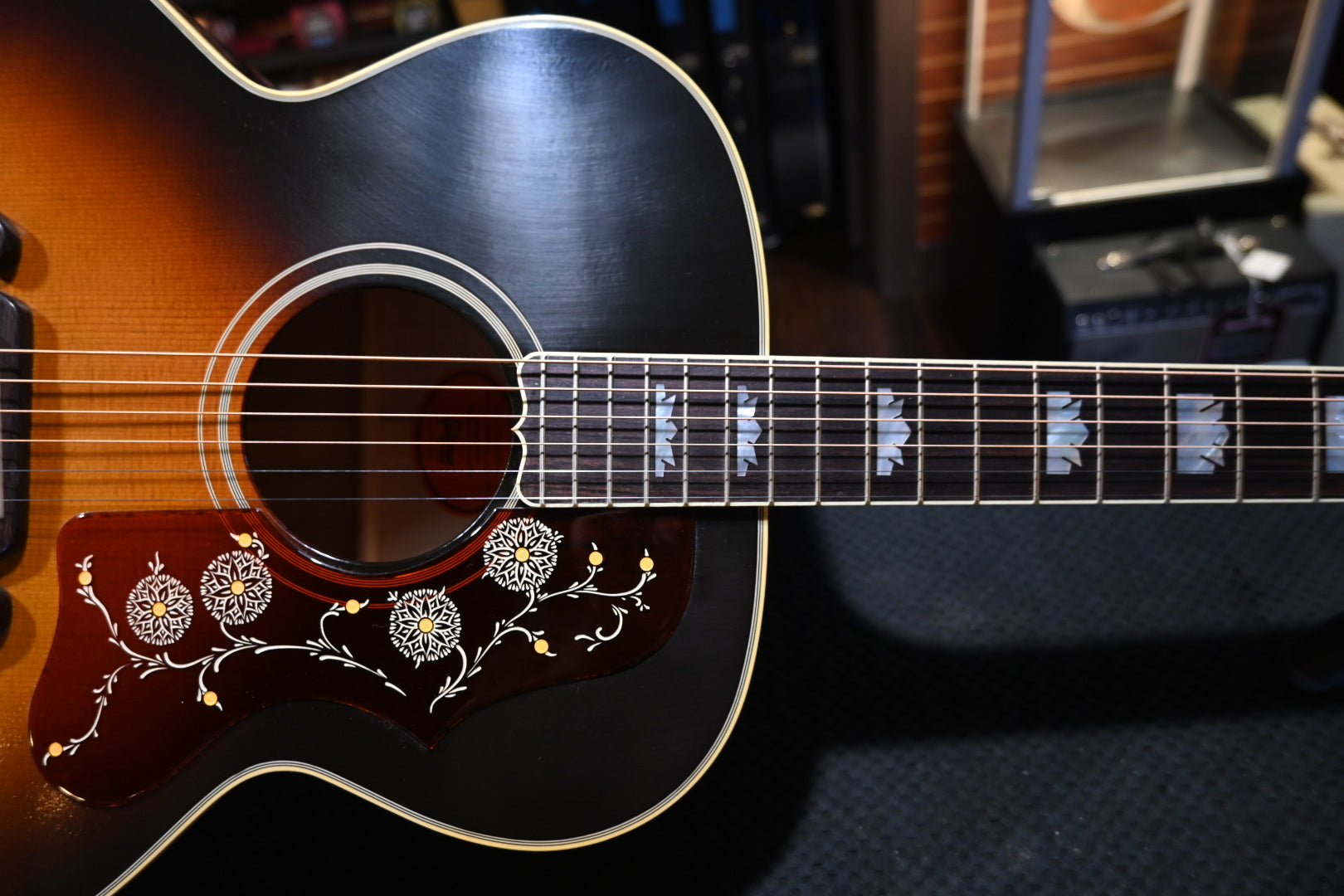 Gibson Custom Shop SJ-200 - Vintage Sunburst Guitar #4058 - Danville Music