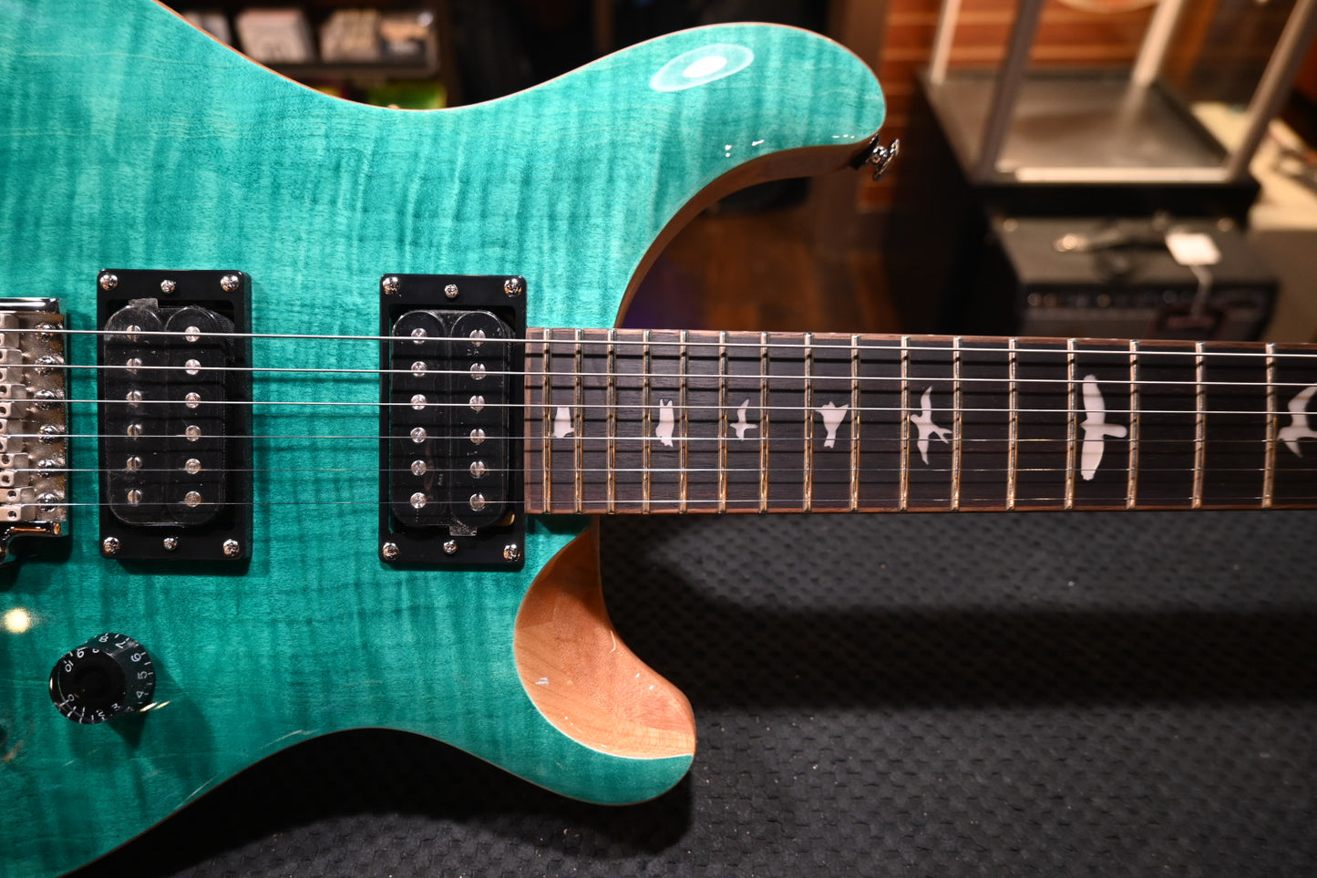 PRS SE Custom 24-08 - Turquoise Guitar #3112 - Danville Music