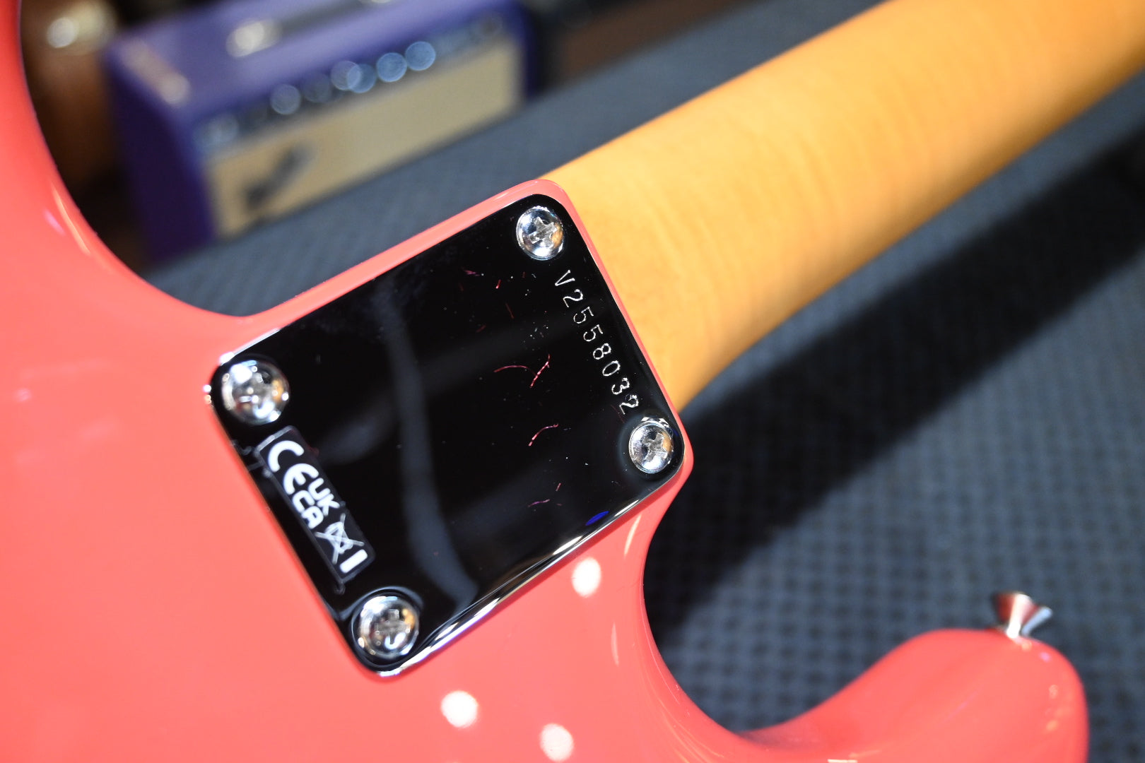 Fender Dealer Exclusive American Vintage II 1961 Stratocaster - Fiesta Red Guitar #8032 - Danville Music