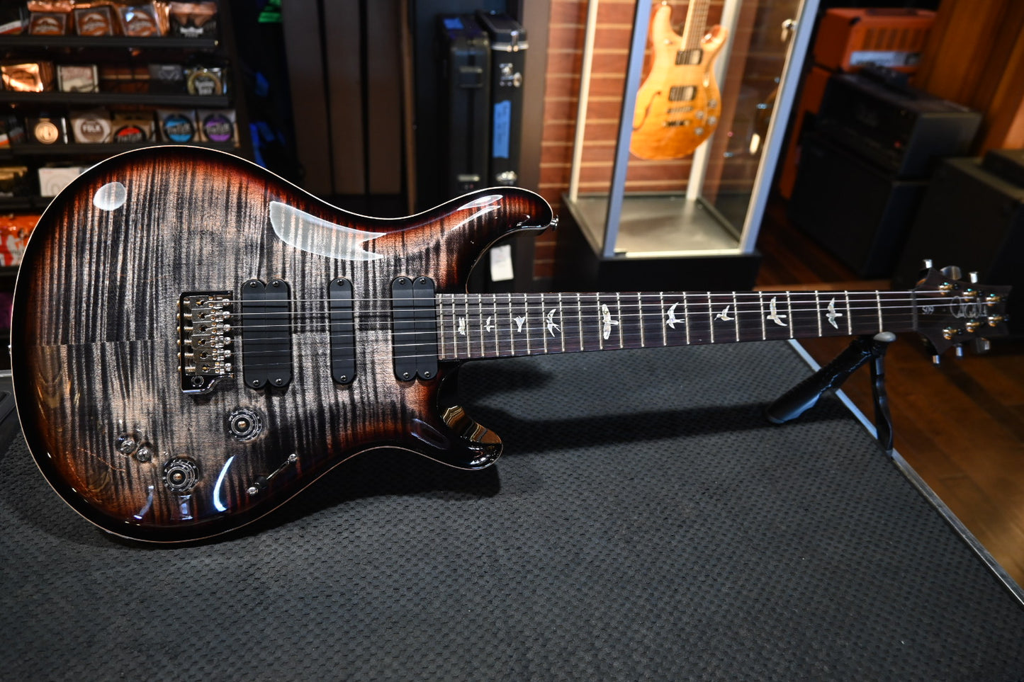 PRS 509 10-Top 2024 - Charcoal Tri-Color Burst Guitar #7164 - Danville Music