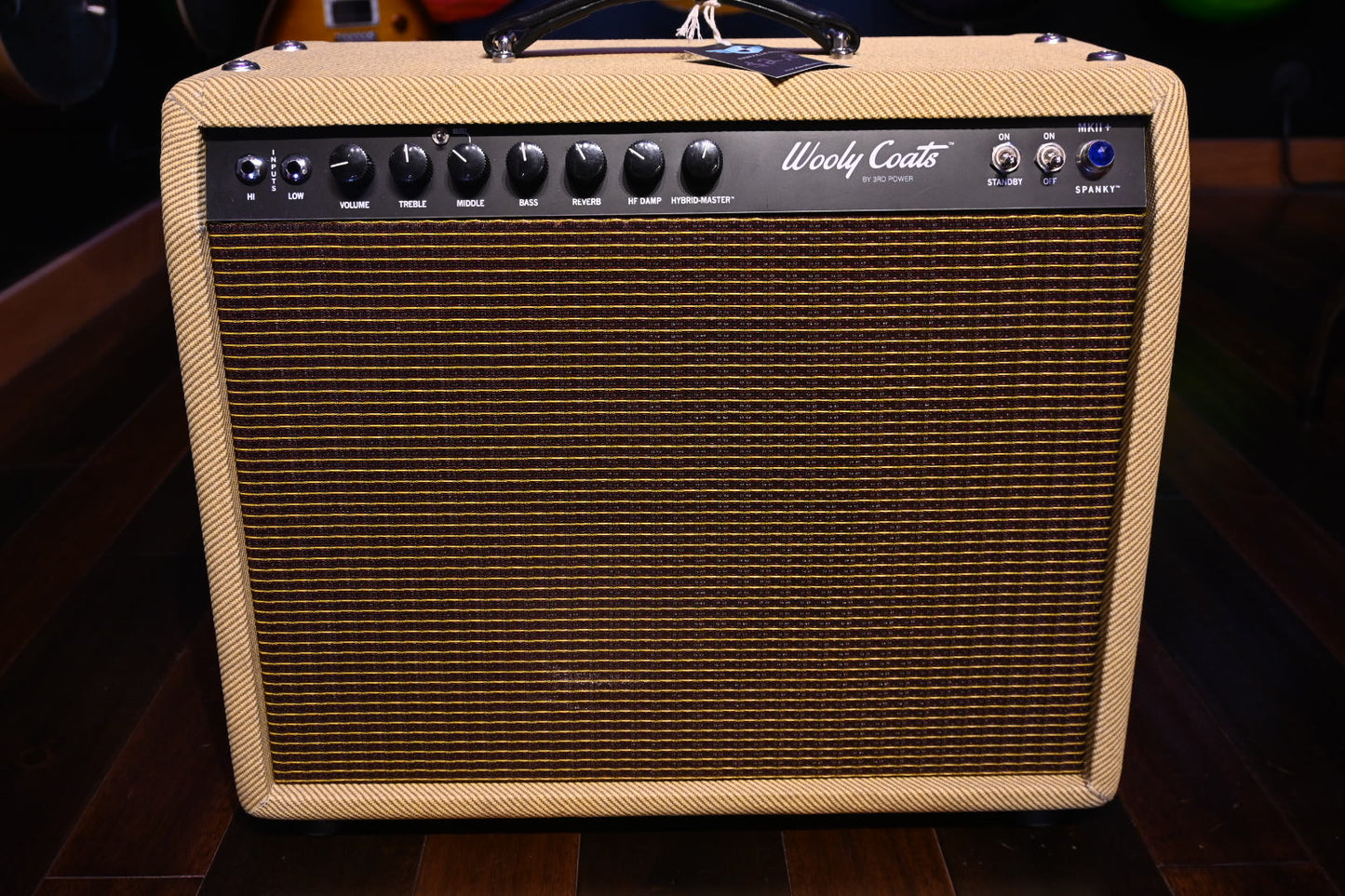 3rd Power Wooly Coats Spanky MKII+ - Fender Tweed/Oxblood Grill Guitar Amp #1500 - Danville Music