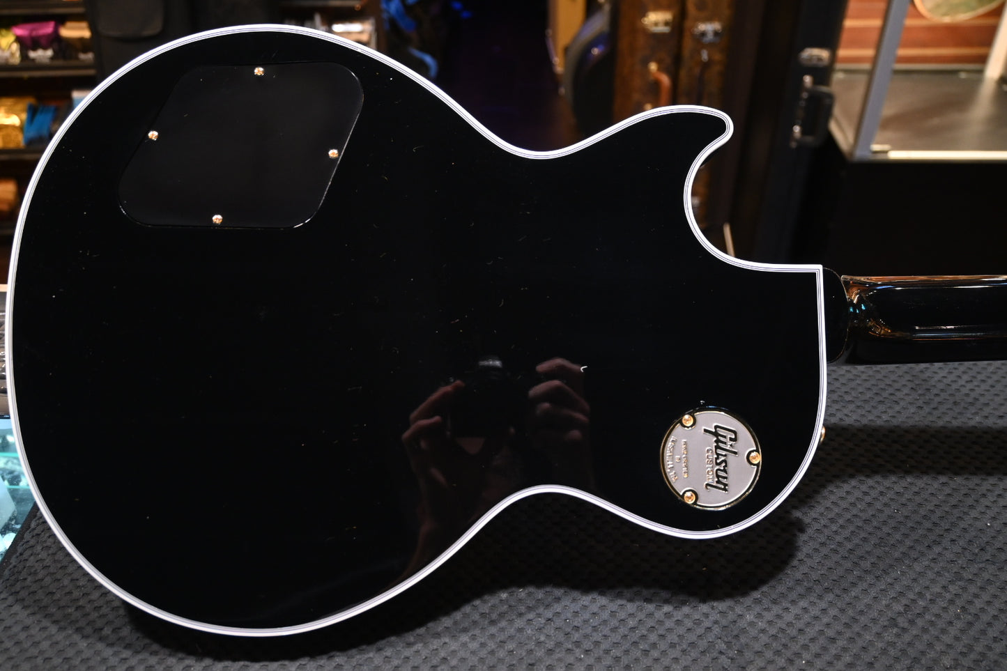 Gibson Custom Shop Les Paul Custom - Ebony Guitar #1288 - Danville Music