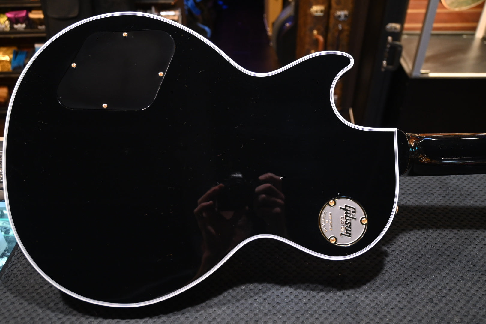 Gibson Custom Shop Les Paul Custom - Ebony Guitar #1288 - Danville Music