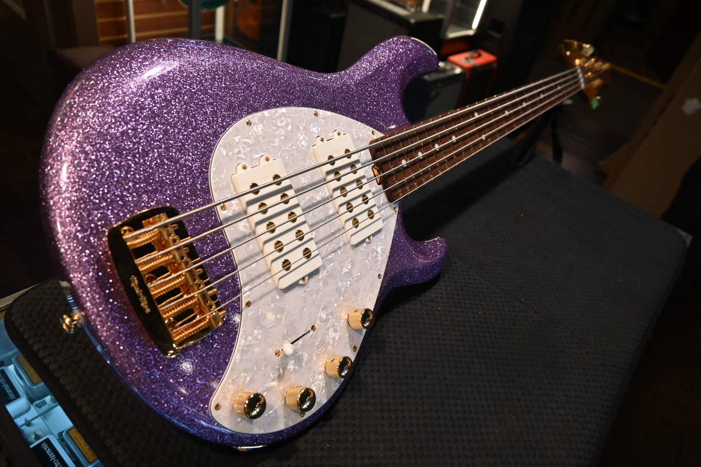 Music Man Stingray Special 5 HH - Amethyst Bass #8182 - Danville Music