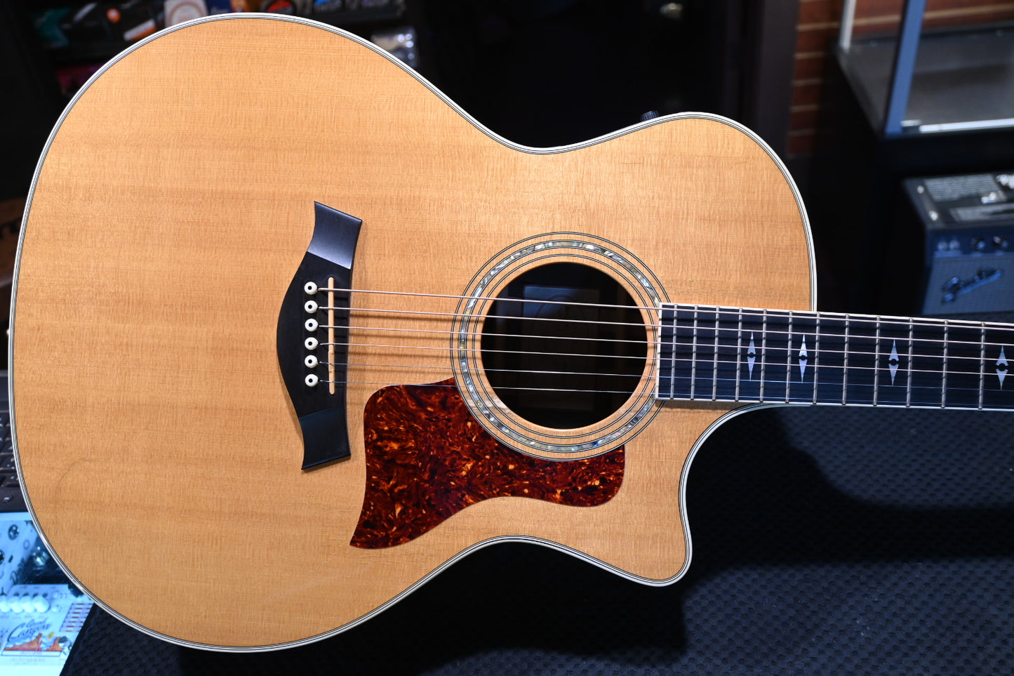 Taylor 25th Anniversary 814-BCE Brazilian Rosewood 1999 Guitar #8143 - Danville Music