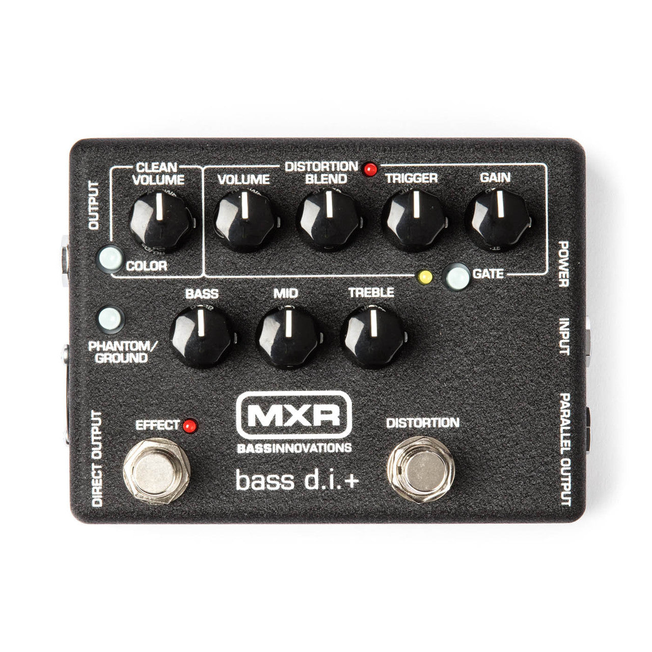 cheap bass distortion pedal MXR M80 Bass D.I.+ Bass Distortion Effect Pedal