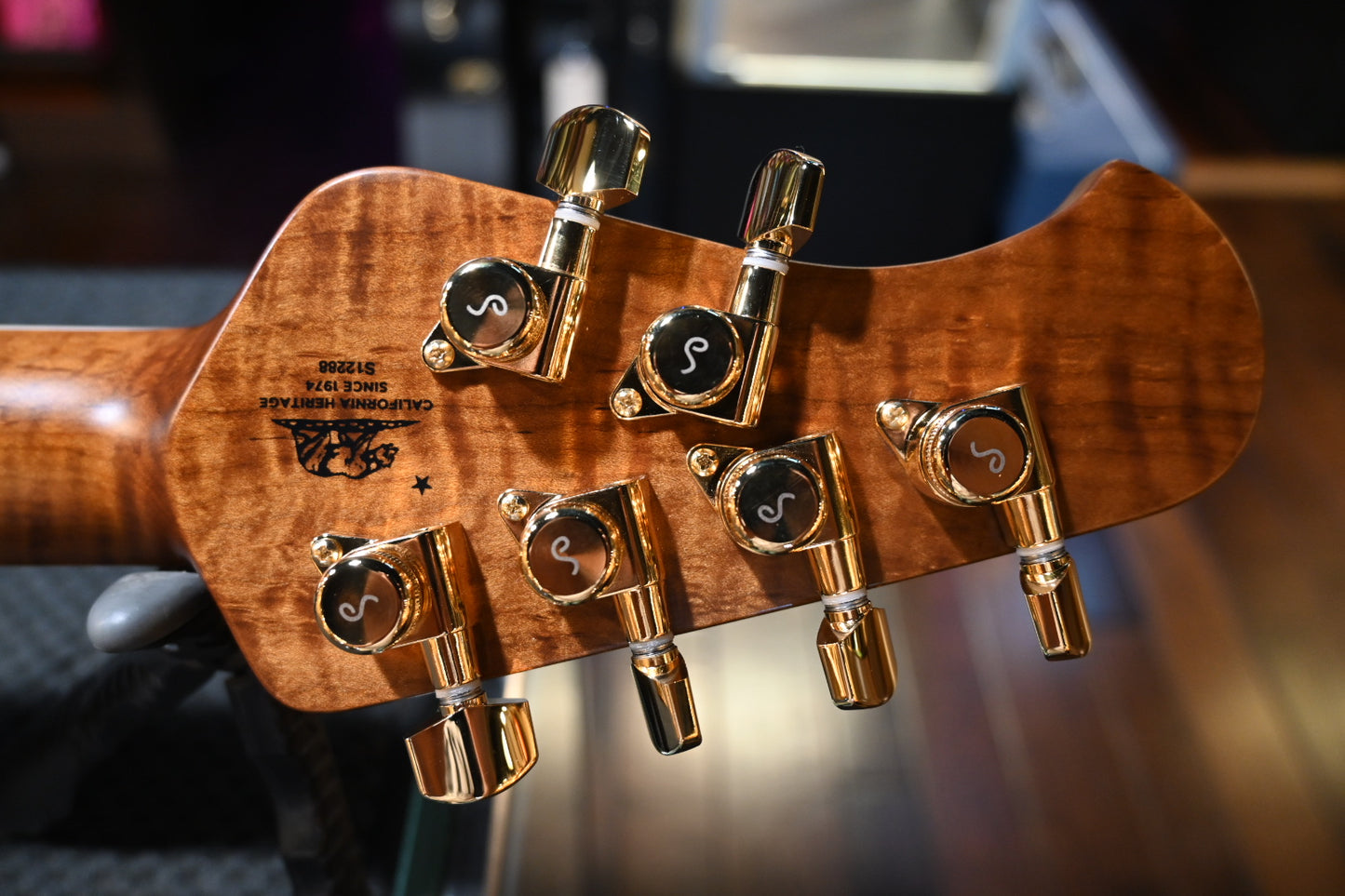 Music Man Stingray Deluxe II Cory Wong - Pine Green Guitar #2288 - Danville Music