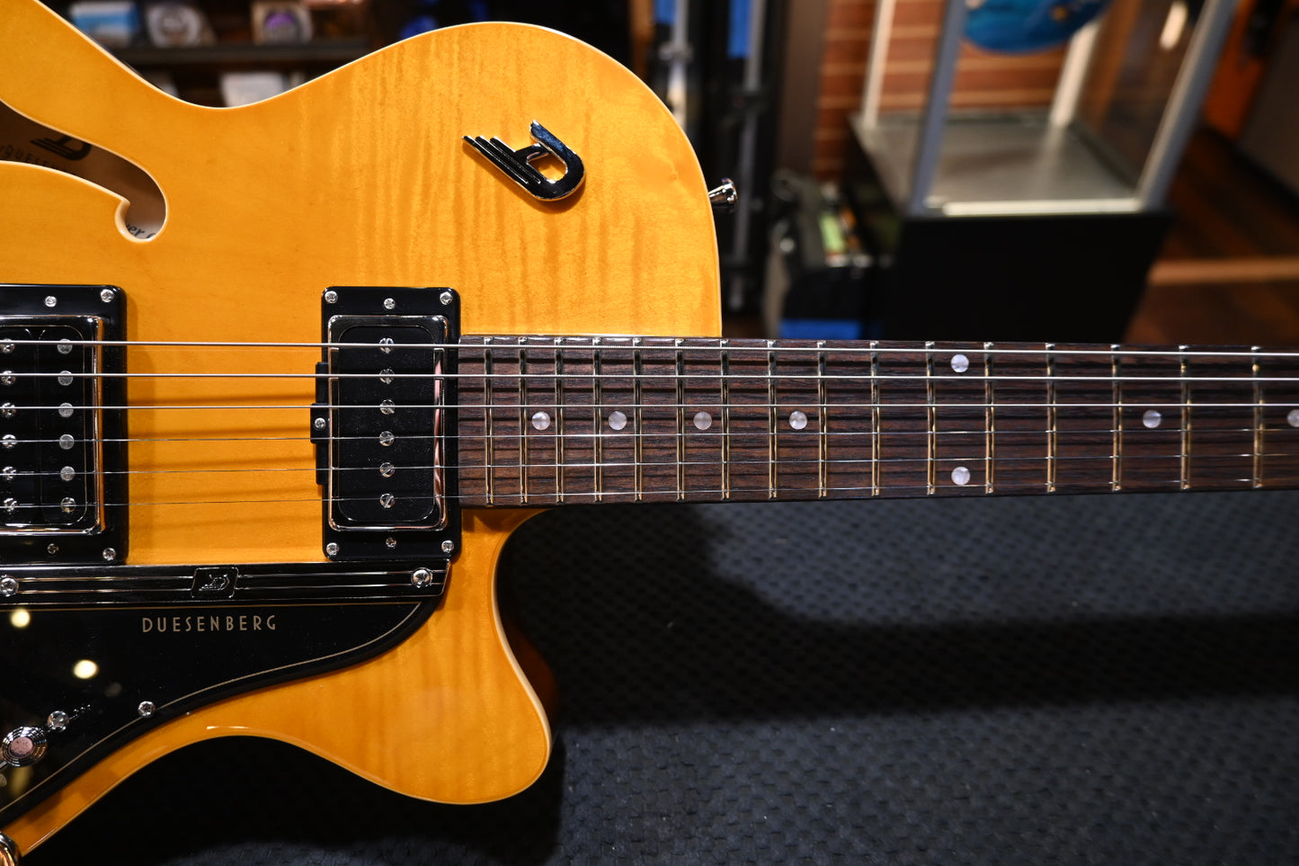 Duesenberg Starplayer CBR - Transparent Honey Guitar #1034 - Danville Music