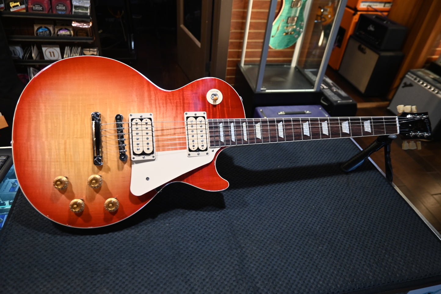 Gibson Limited Edition Les Paul Standard ‘50s Double Trouble - Vintage Cherry Sunburst Guitar #0268