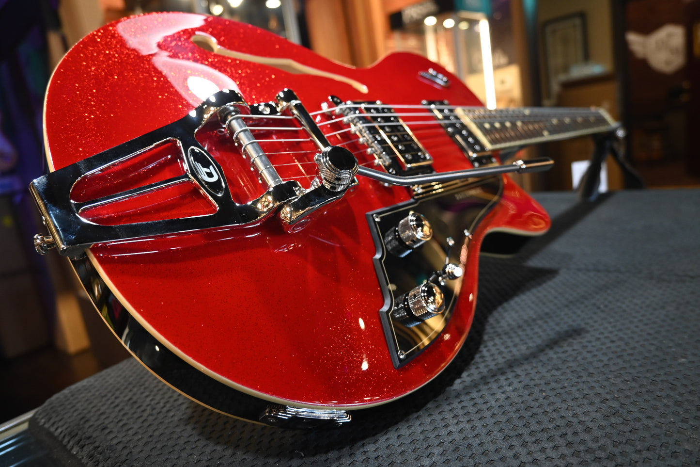 Duesenberg Starplayer TV - Red Sparkle Guitar #2590 - Danville Music