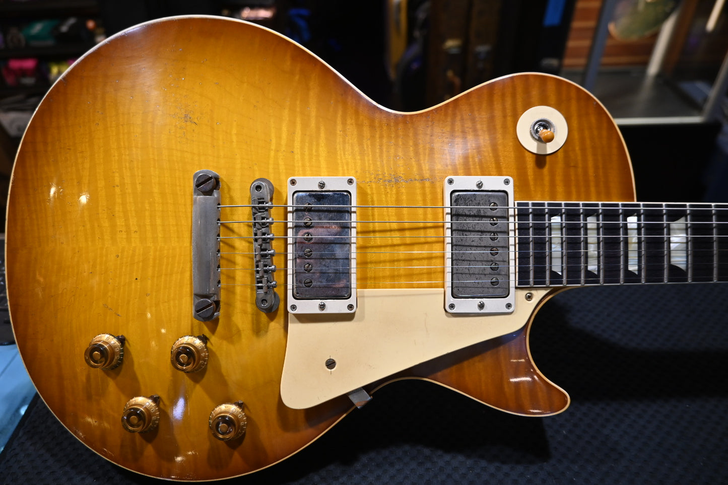 Gibson Custom Shop 1959 Les Paul Standard Reissue Murphy Lab Heavy Aged - Golden Poppy Burst Guitar #1145