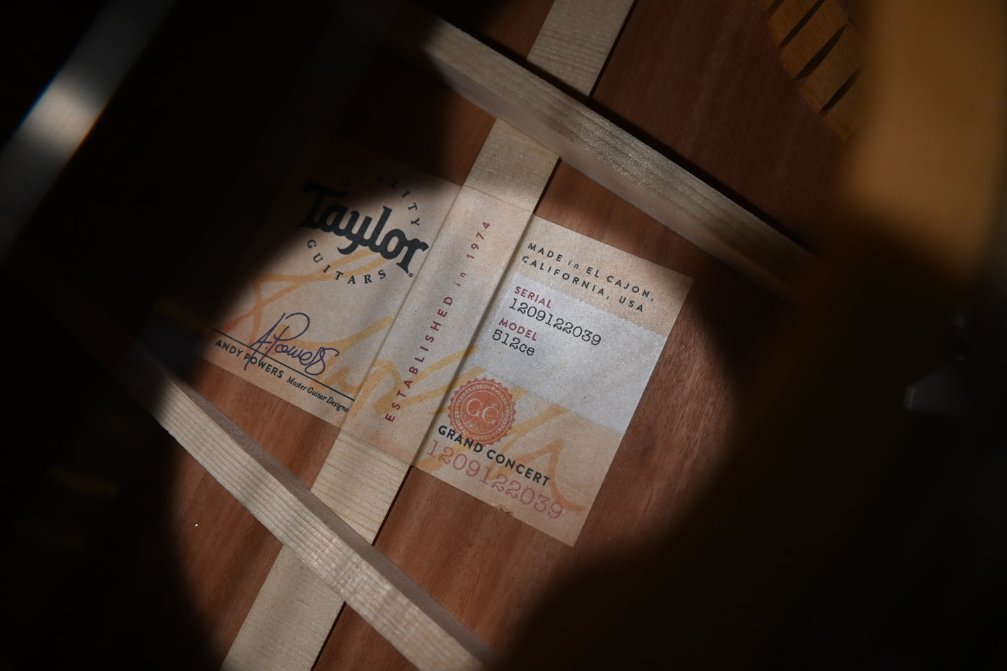 Taylor 512ce Guitar #2039 - Danville Music