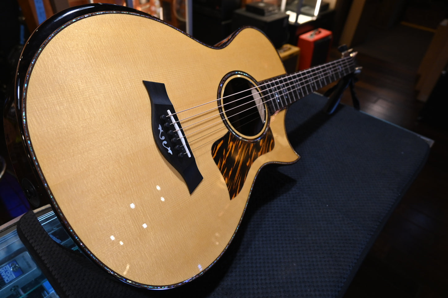 Taylor Custom Select 912ce 12-Fret Lutz Spruce/Rosewood Guitar #4109 - Danville Music