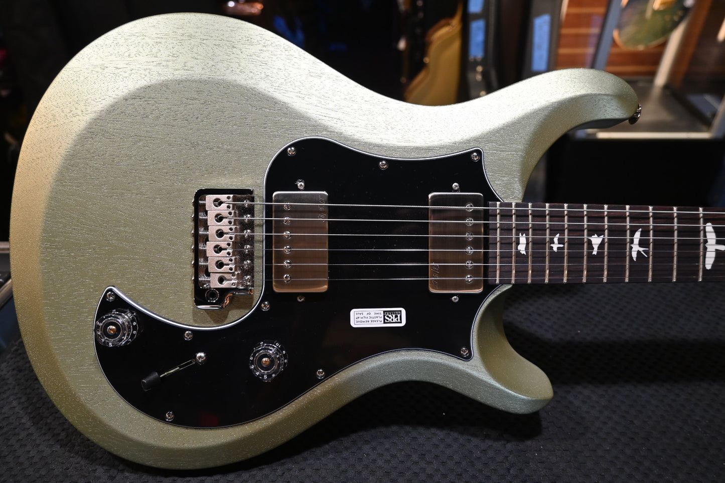 PRS S2 Standard 22 Satin - Mavis Mint Metallic Guitar #1590 - Danville Music