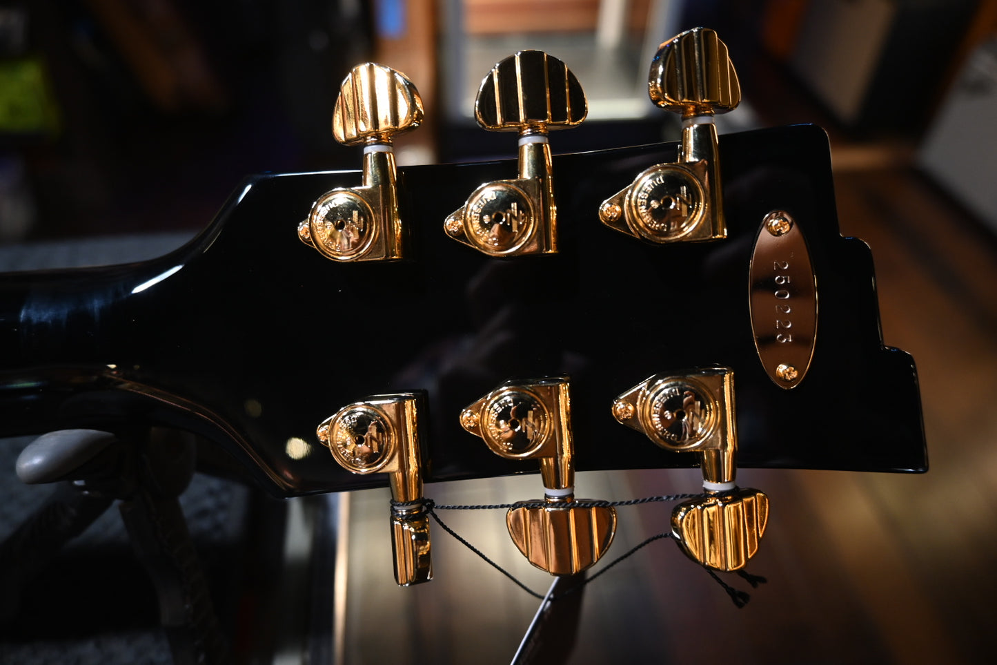 Duesenberg Starplayer TV Custom - Black Guitar #0223
