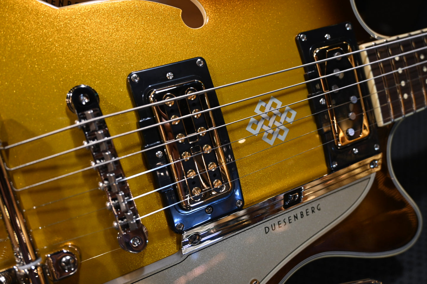 Duesenberg Alliance Series Joe Walsh Signature - Gold Burst Guitar #2433 - Danville Music