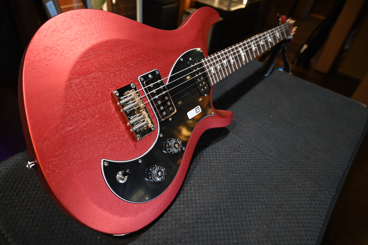 PRS S2 Vela Satin - Red Apple Metallic Guitar #1772 - Danville Music