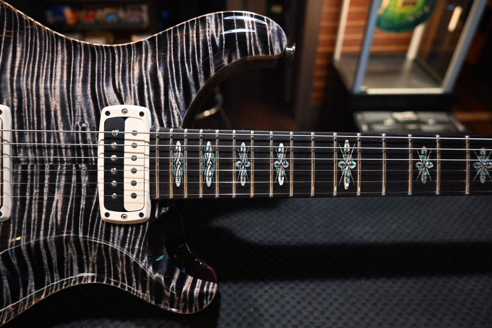 PRS Private Stock John McLaughlin Limited Edition 2023 - Charcoal Phoenix Guitar #10694 - Danville Music