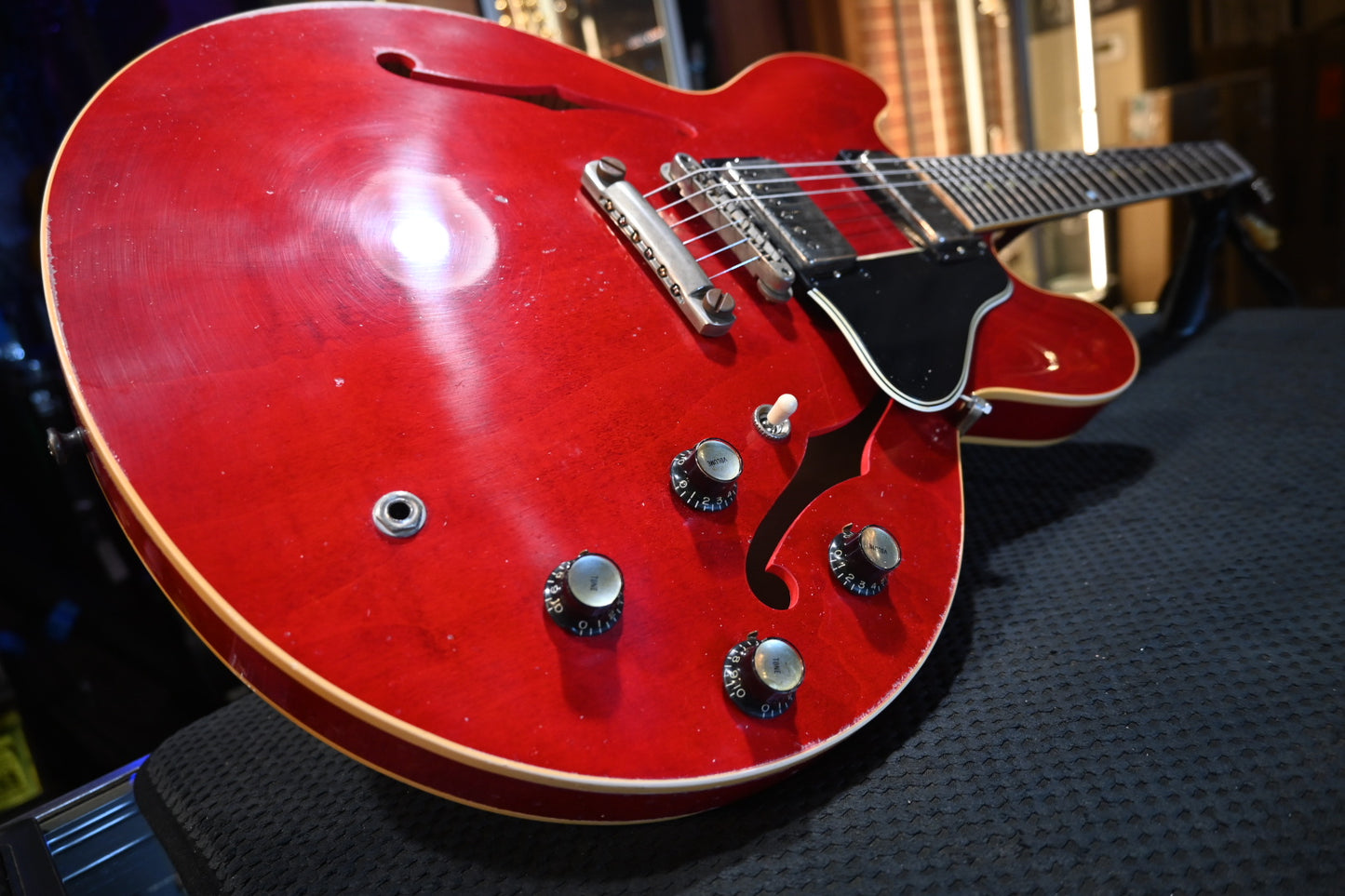 Gibson Custom Shop 1961 EE-335 Reissue Murphy Lab Heavy Aged - ‘60s Cherry Guitar #0036