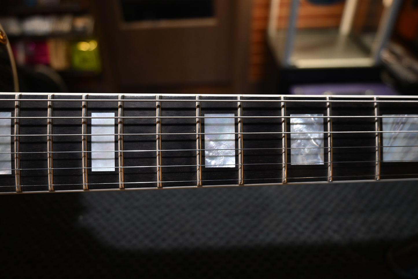 Gibson Custom Shop 1954 Les Paul Custom 2020 Relic - Ebony Guitar #0045