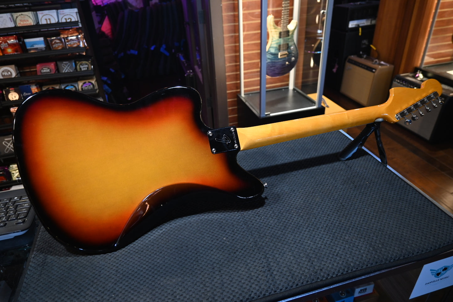 Fender American Vintage II 1966 Jazzmaster Mastery Bridge - 3-Color Sunburst Guitar #2784 PRE-OWNED - Danville Music