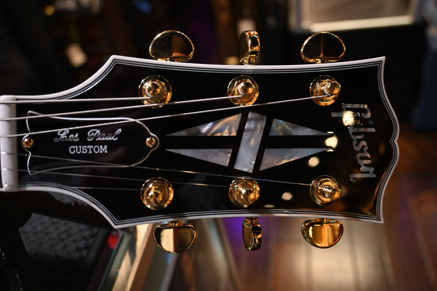 Gibson Custom Shop Les Paul Custom - Ebony Guitar #1288 - Danville Music