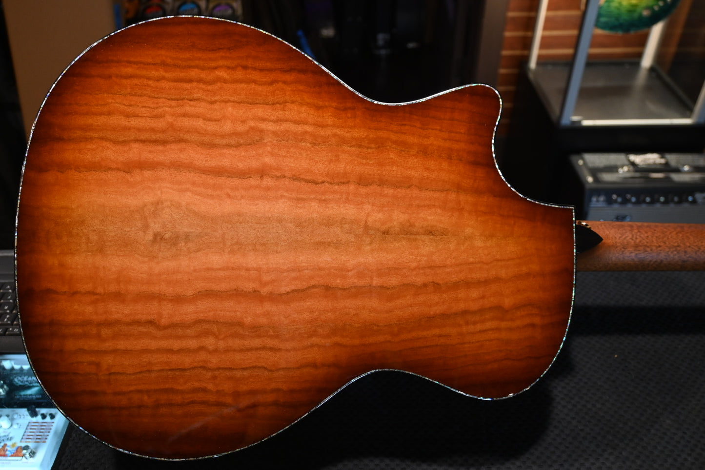 Taylor 50th Anniversary 50th Anniversary Sinker Redwood/Figured Urban Ironbark Guitar #4115 - Danville Music