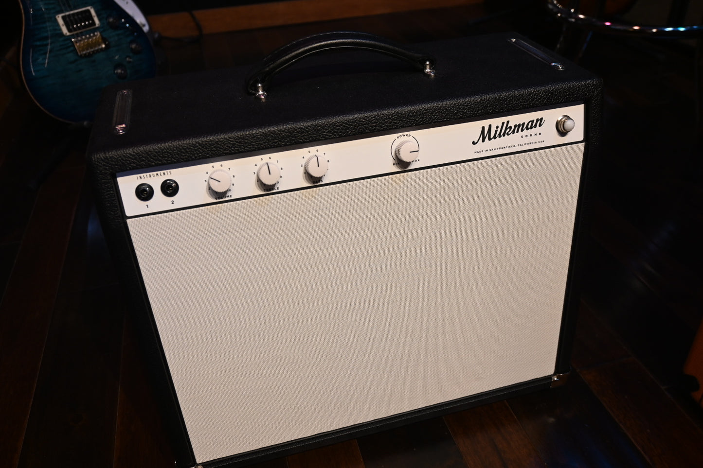 Milkman One Watt Plus Jupiter Alnico 5 - Tuxedo Tolex Guitar Amp
